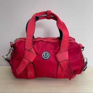 Lululemon DTB Mini Duffel Bag in Currant Red - *Rare*
